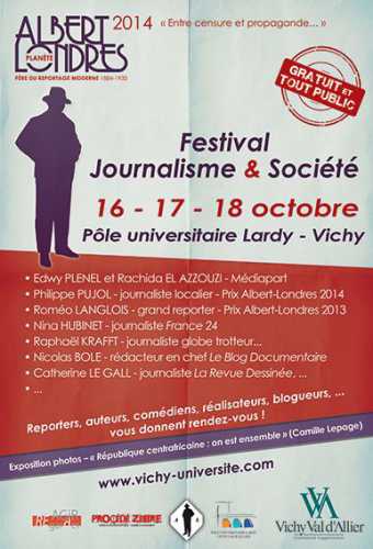 festival,journalisme,société,Vichy,arimaj,université,Pôle Lardy